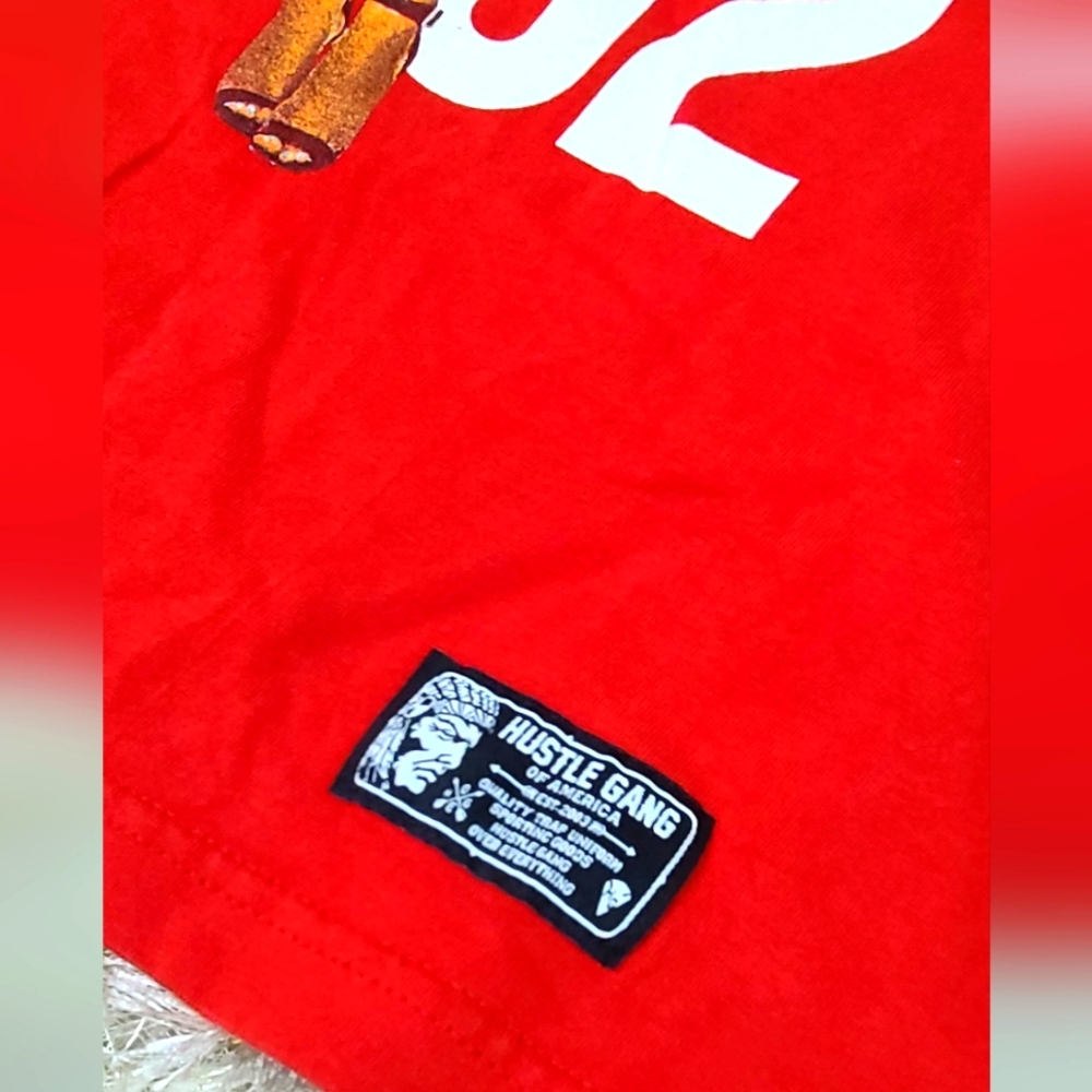 Men's Hustle Gang T-shirt Size M - Picture 3 of 6